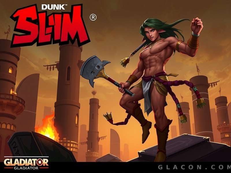 Dunk Slum Gladiator cover image featuring street basketball players in an Indian slum setting