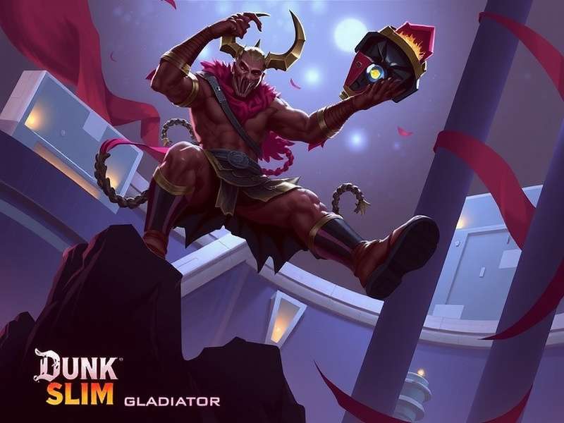 3v3 gameplay in Dunk Slum Gladiator showing players competing on a street court